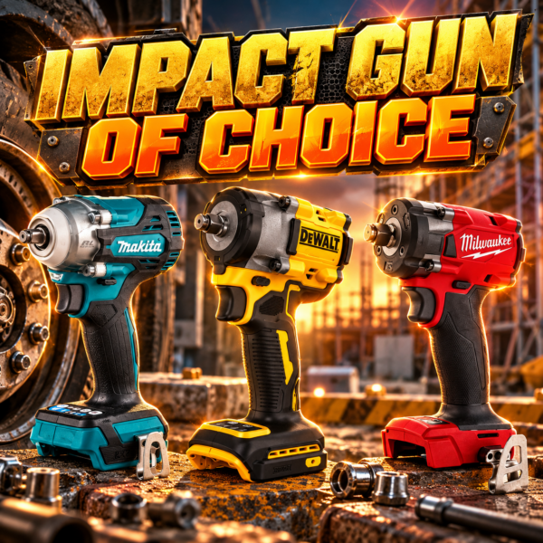 CHOOSE YOUR BRAND – 3/8″ IMPACT WRENCH BATTLE!